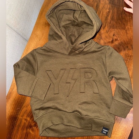 young + rad Other - Young + rad Olive Green Hoodie